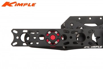 Kimple dual fish finder console mount gaten