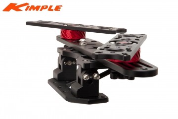 Kimple dual fish finder console mount zij
