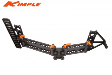 Kimple premium dual fish finder mount grosse weite seitenansicht jpg17891183771600x1067