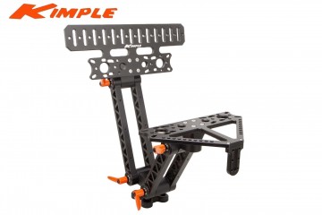 Kimple premium dual fish finder mount schraeg rechts gerade obere platte jpg17891183801600x1067