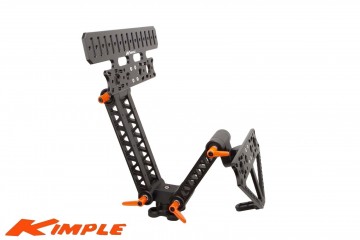 Kimple premium dual fish finder mount seitenansicht eine seite abgeknickt jpg17891183841600x1067